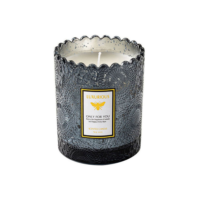 Branded Scented Candles / Soy Wax Glass Jar Scented Candle