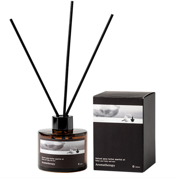 Natural Essential Oil Reed Diffuser with Sticks Home Decor Perfume Fragrance Aromatherapy Gift Set for Living Room and Office