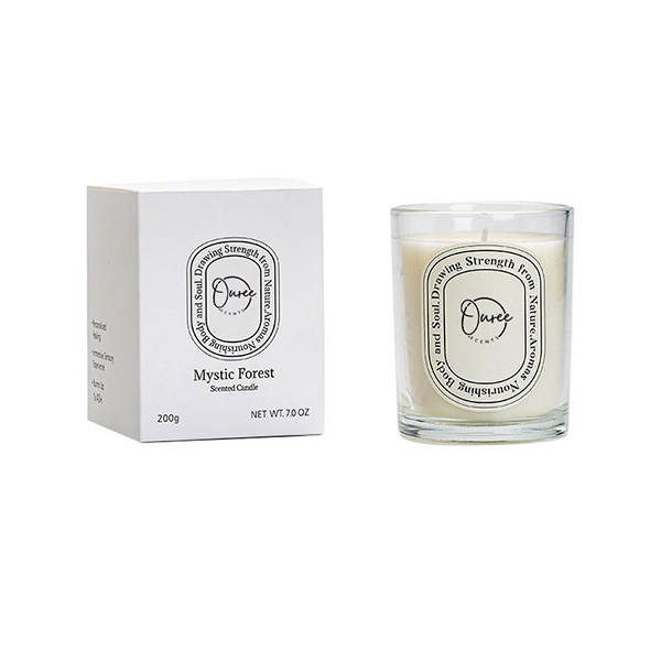 Soy Wax Aromatherapy Candle Large Capacity Plant Essential Oil Aromatherapy Indoor Ornament Premium Souvenir