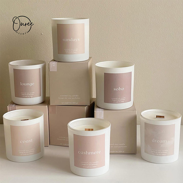 Factory Custom Candles Scented Luxury Handmade Soy Wax Scented Candles