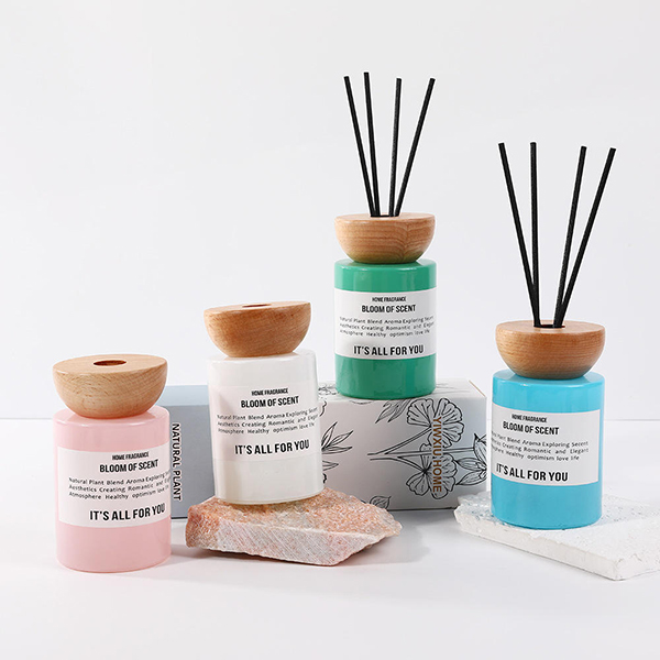 150ml Ouree Diffuser Reed Sticks Rattan Reed Diffus Bottle Flower Diffuser Reeds