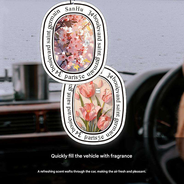 Car air Freshener Tablets, Fresh and Long-lasting Light Fragrance for Cars, Car Underwear, Cabinet air Freshener Pendants