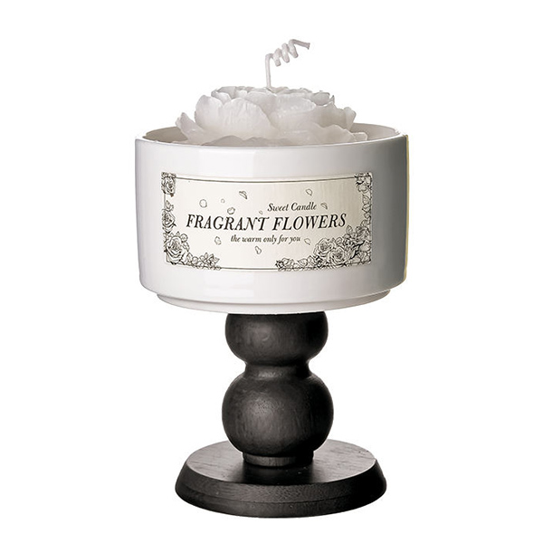 Camellia Scented Candle Gift Set for Weddings Birthdays Graduations Butter Lamps a High-value Gift for Your Occasion